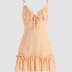 Cider Babydoll Dress with Sweetheart Neckline